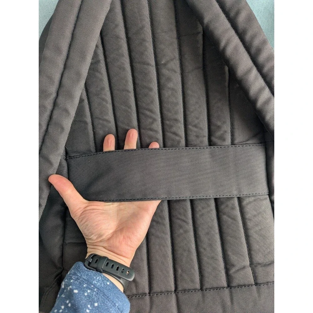 Made Free Urban Pack Backpack Charcoal Recycled Canvas 15 Laptop